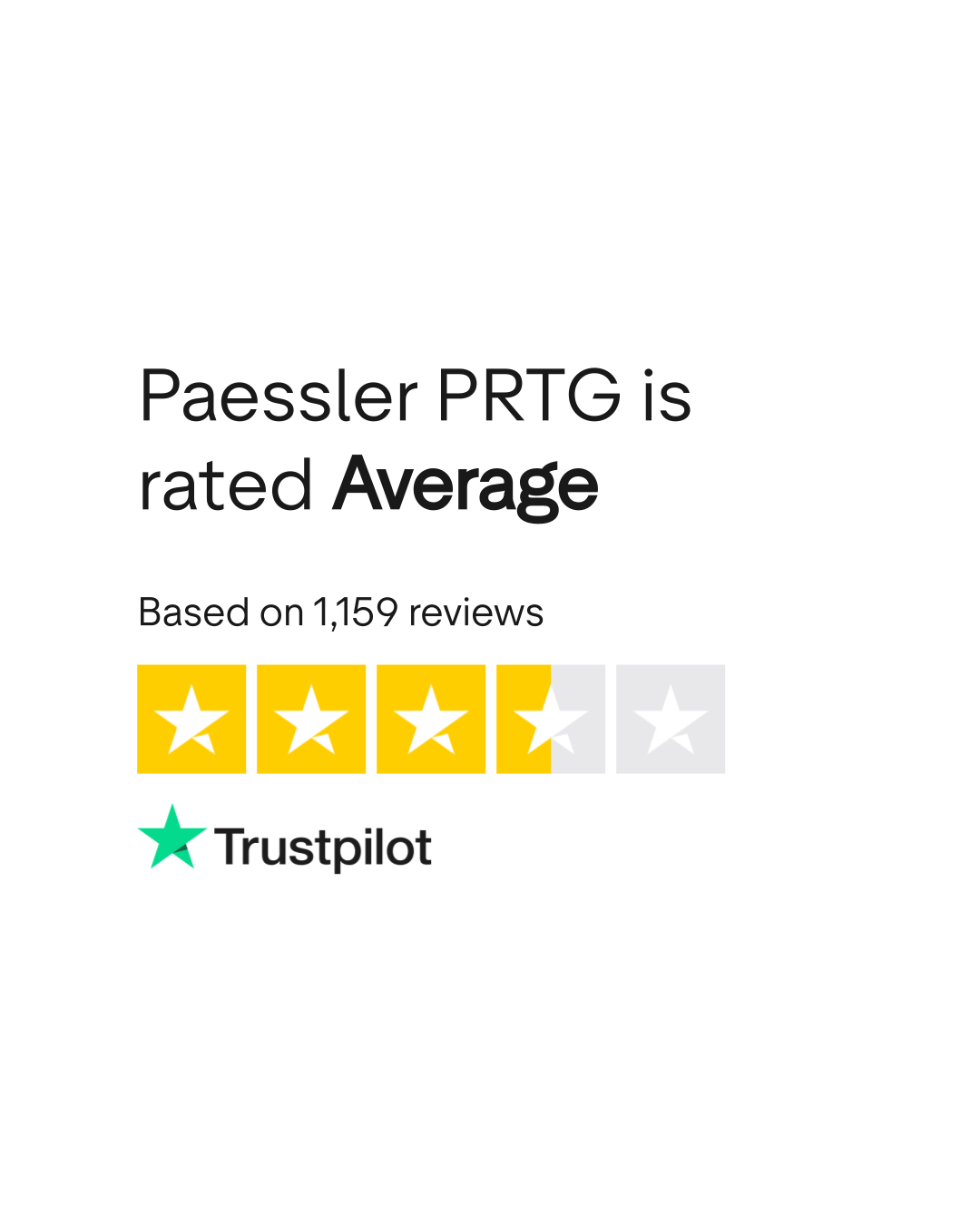 Paessler PRTG Reviews | Read Customer Service Reviews of paessler.com