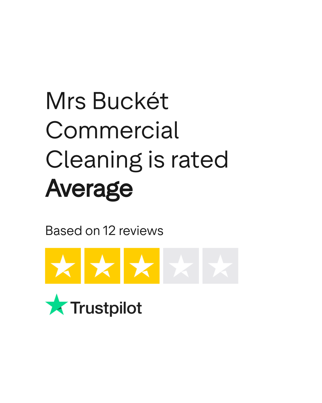Mrs Buckét Commercial Cleaning Reviews Read Customer Service Reviews