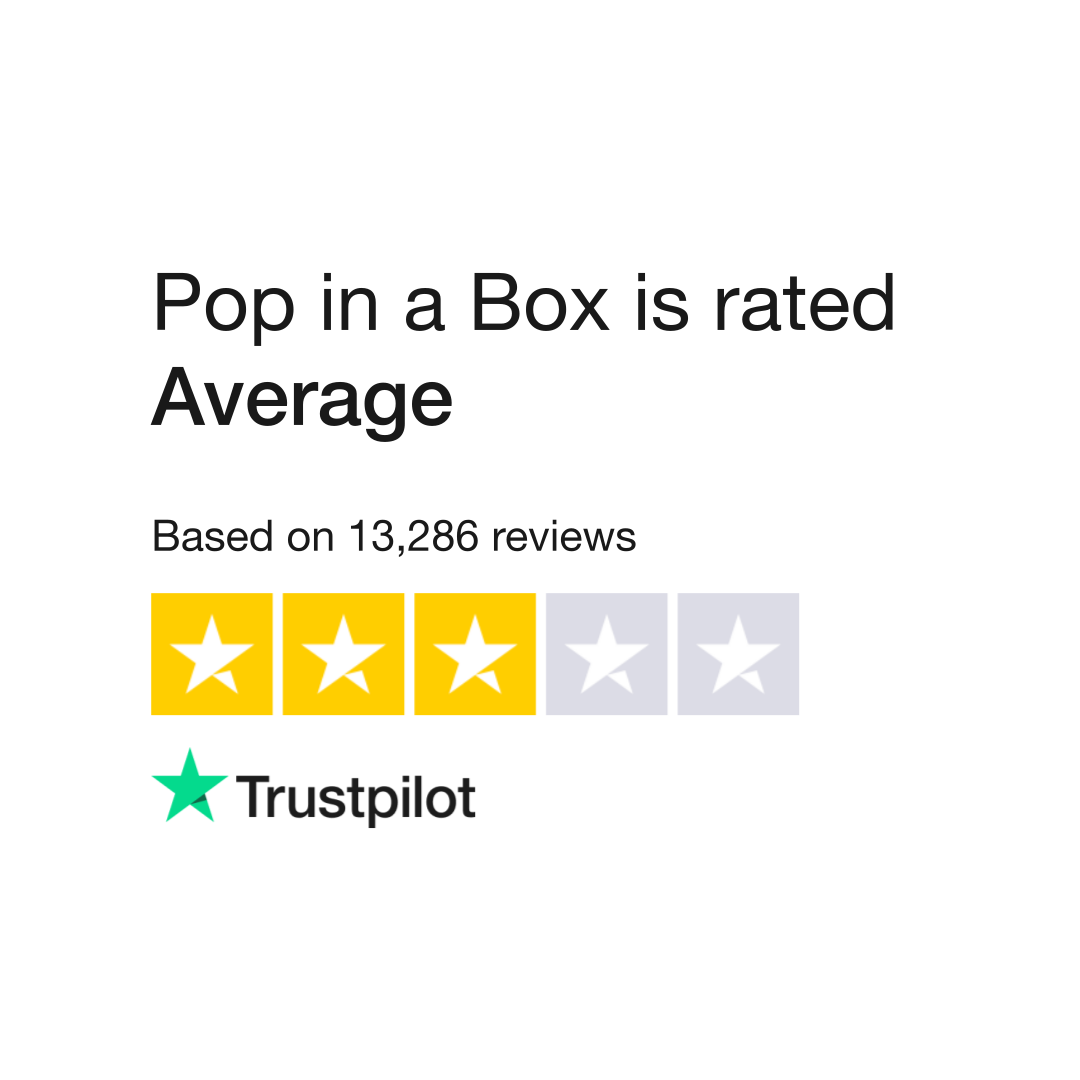blåhval følsomhed Isbjørn Pop in a Box Reviews | Read Customer Service Reviews of popinabox.co.uk