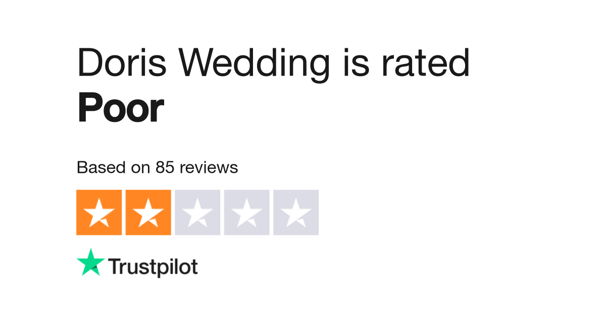 Doris Wedding Reviews Read Customer Service Reviews of