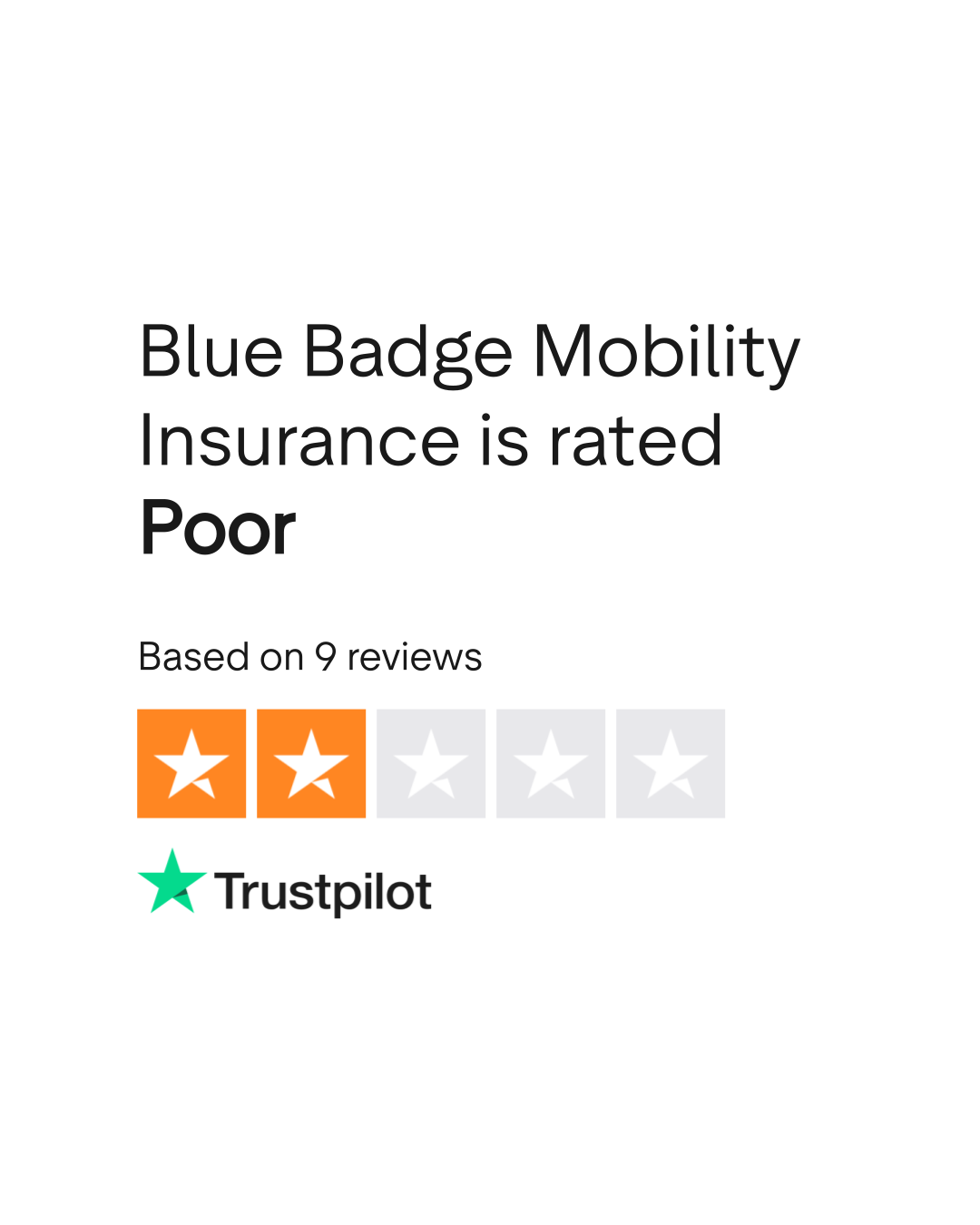 Blue Badge Mobility Insurance Reviews Read Customer Service Reviews