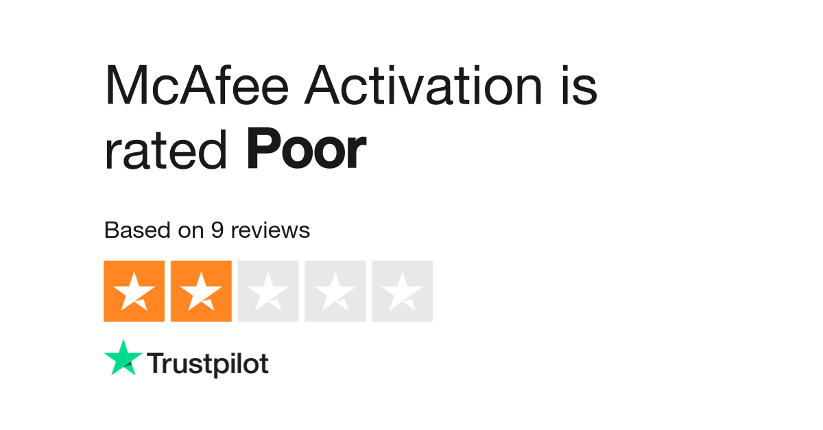 McAfee Activation Reviews Read Customer Service Reviews of