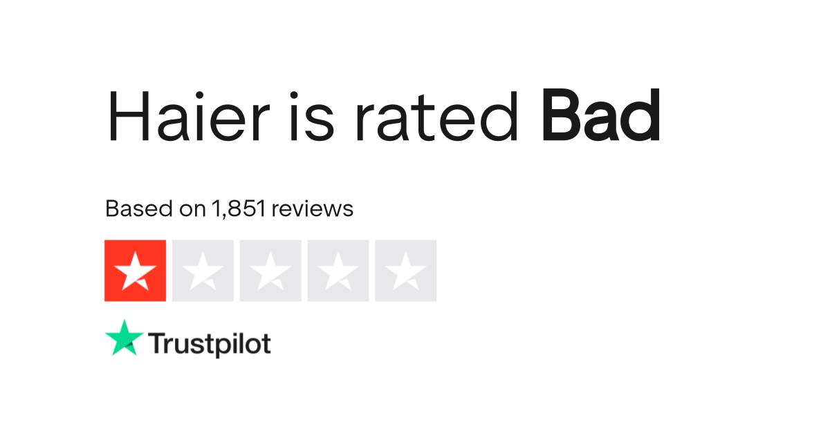 Haier Reviews Read Customer Service Reviews of