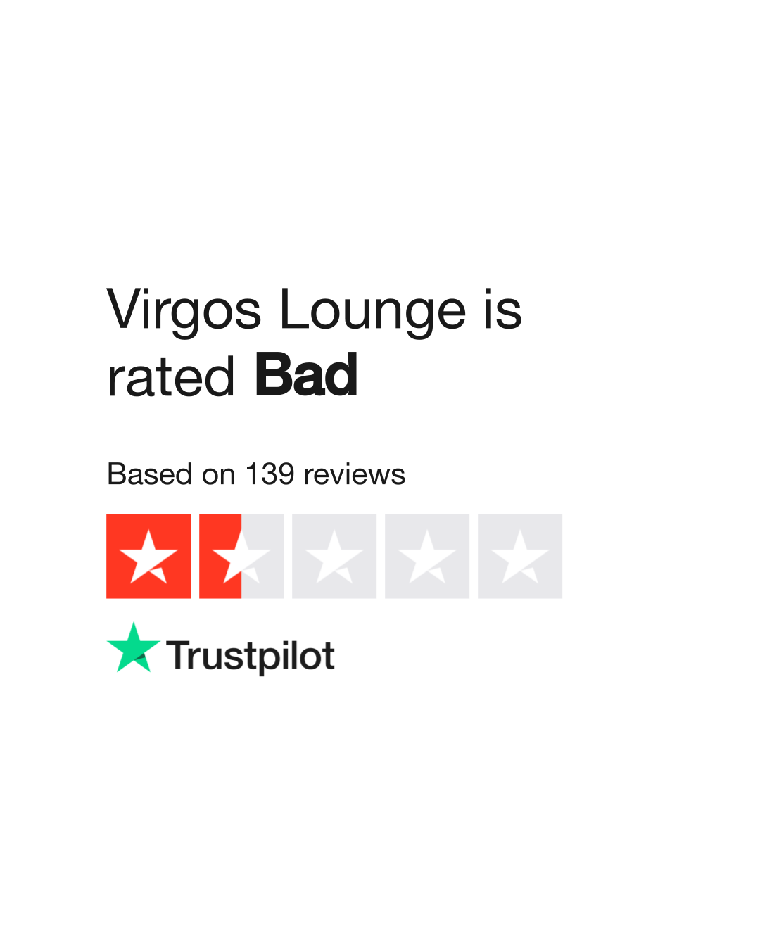 Virgos sale lounge reviews