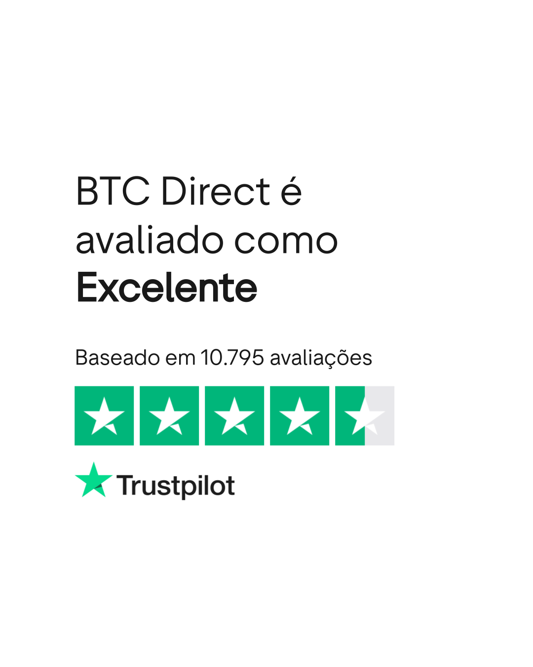 Avaliações sobre BTC Direct | Leia as avaliações sobre o Atendimento ao  Cliente de btcdirect.eu