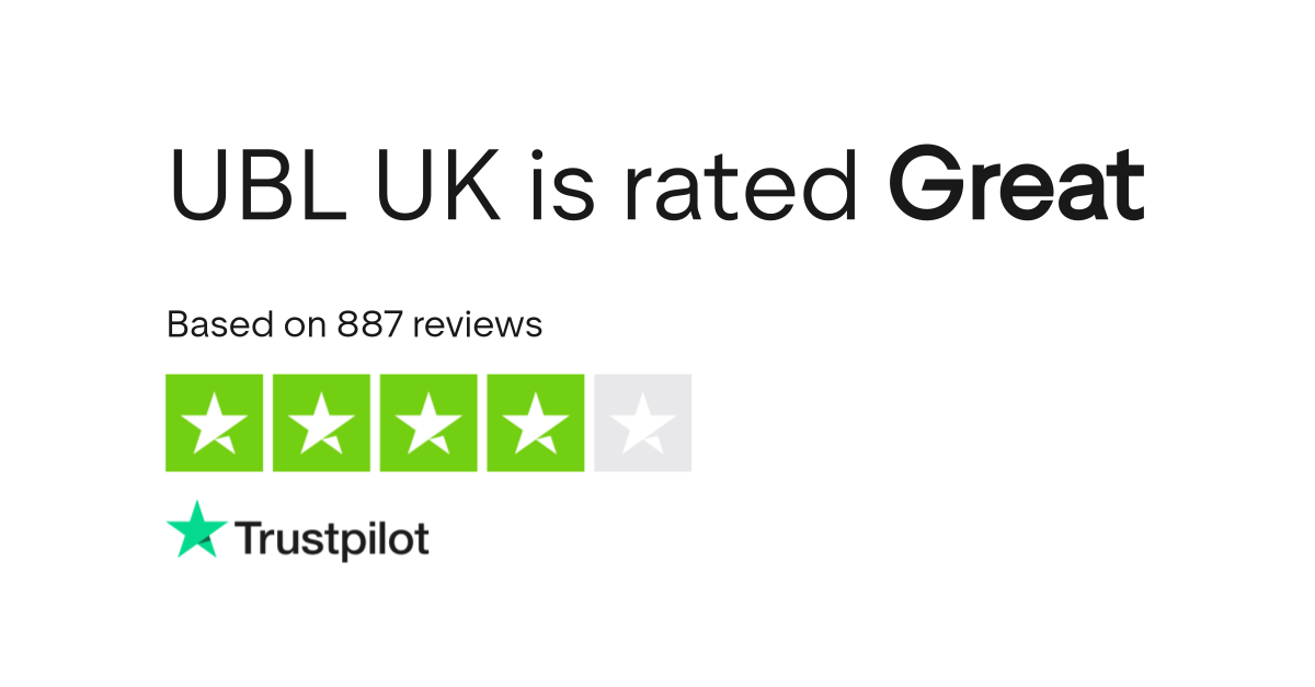 Ubl Uk Reviews Read Customer Service Reviews Of Www Ubluk Com