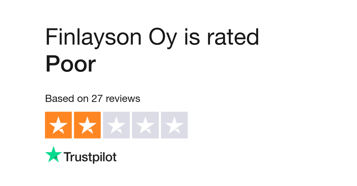 Finlayson Oy Reviews | Read Customer Service Reviews of 