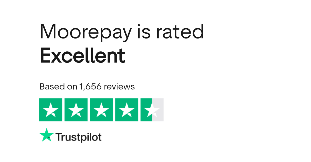 Read Customer Service Reviews of www.moorepay.co.uk