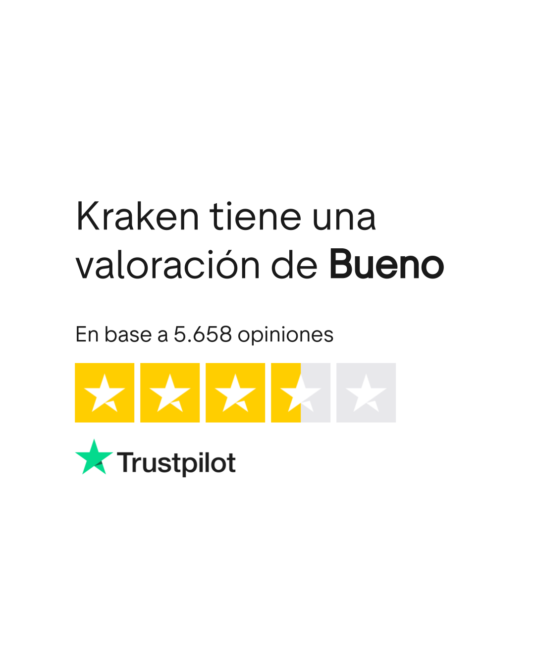 Opiniones sobre Kraken | Lee las opiniones sobre el servicio de kraken.com  | 2 de 7