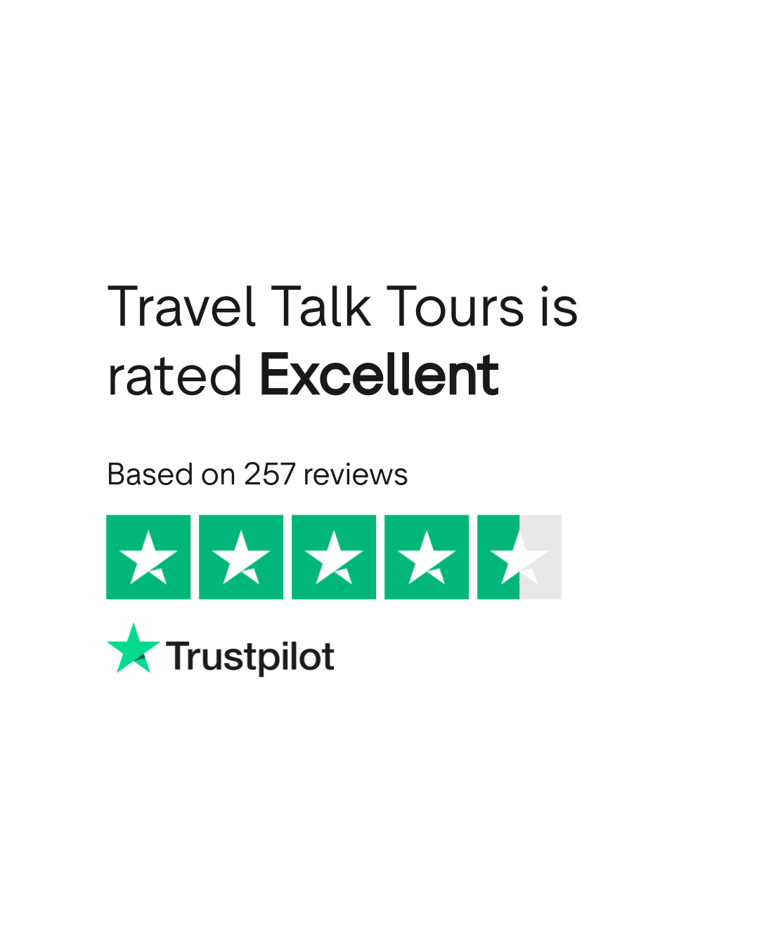 travel talk rating