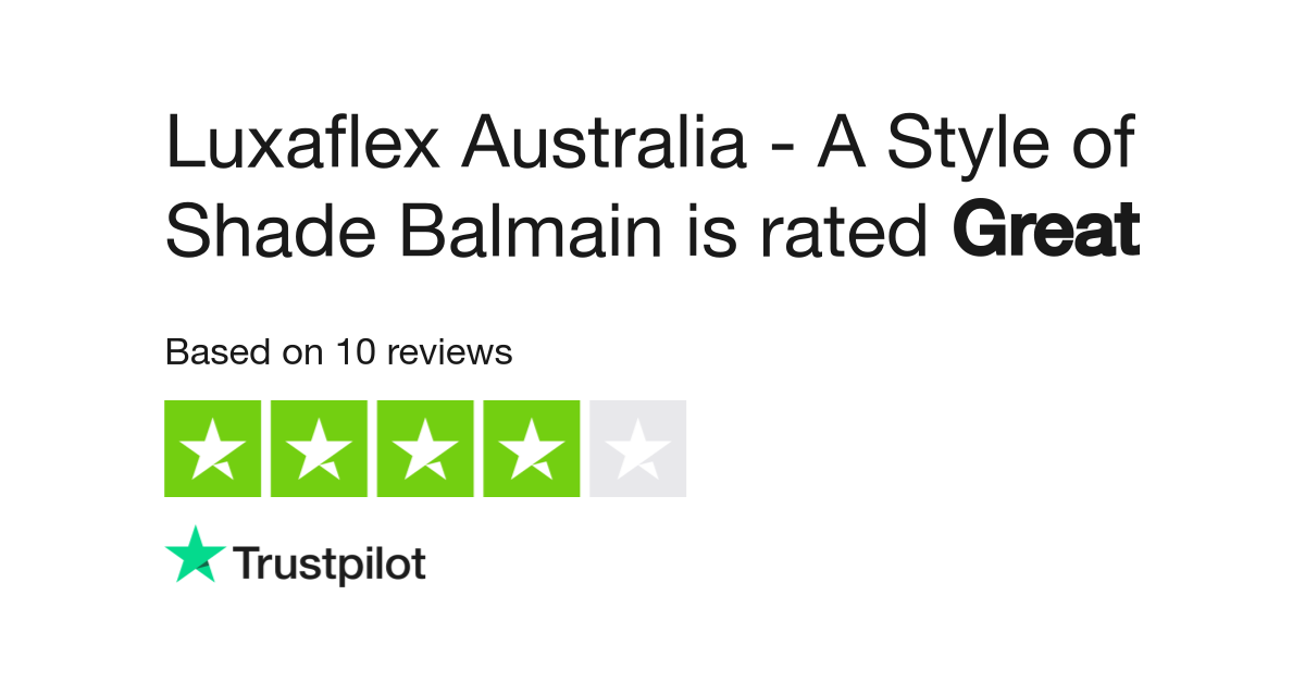 Luxaflex Australia A Style Of Shade Balmain Reviews Read Customer Service Reviews Of Luxaflex Com Au