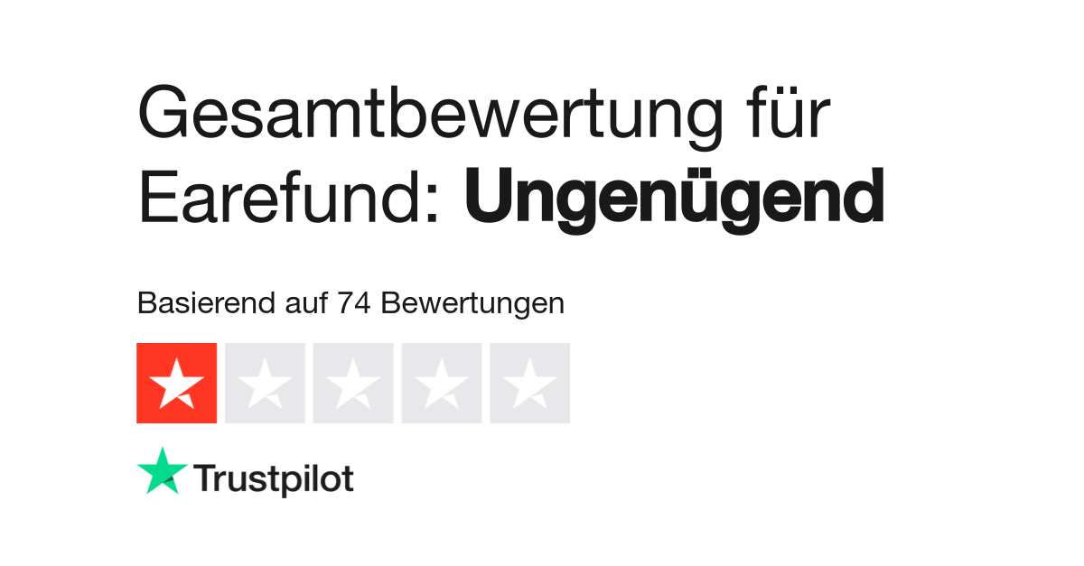 Bewertungen Zu Earefund Lesen Sie Kundenbewertungen Zu Www Earefund Com