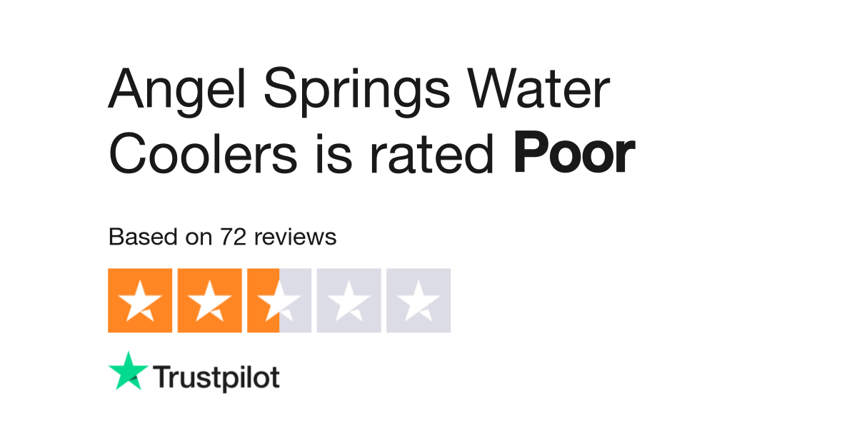 Angel springs hot sale water