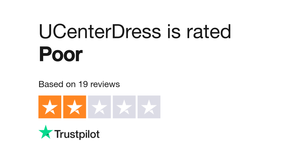 U center shop dress reviews