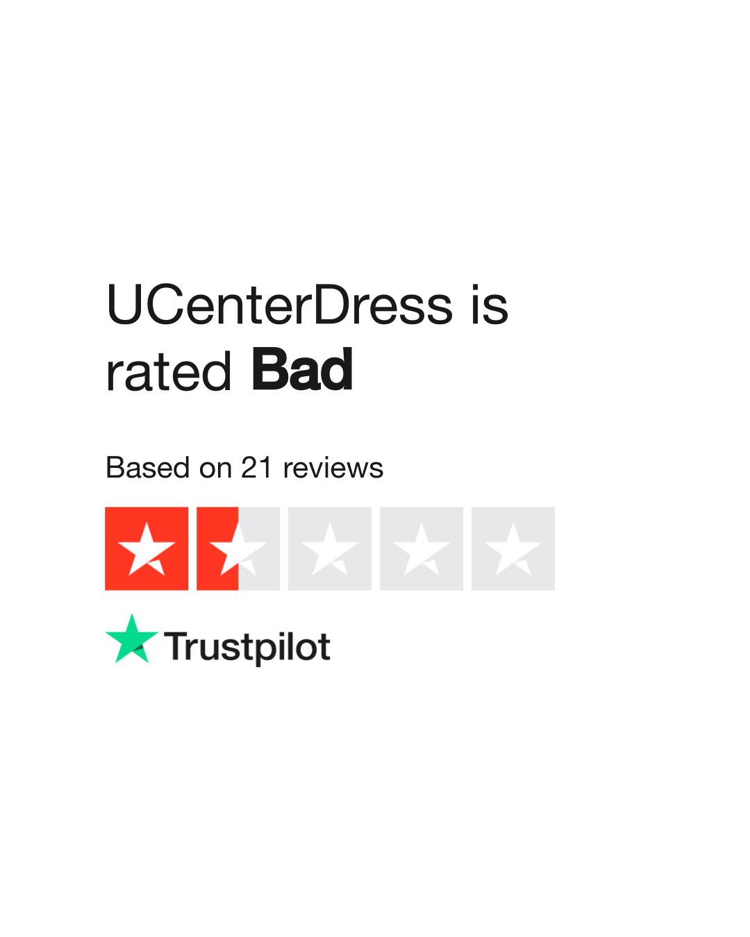 U center shop dress reviews