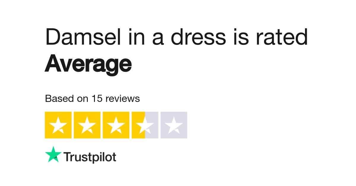 Damsel in on sale a dress reviews