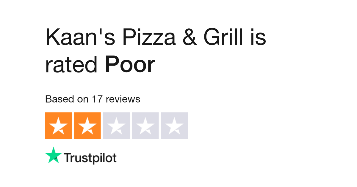 gå i stå husmor harpun Kaan's Pizza & Grill Reviews | Read Customer Service Reviews of  kaanspizza.dk