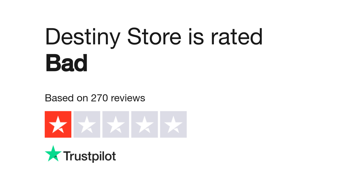 Destiny Store Reviews Read Customer Service Reviews of www stiny store 2 of 7