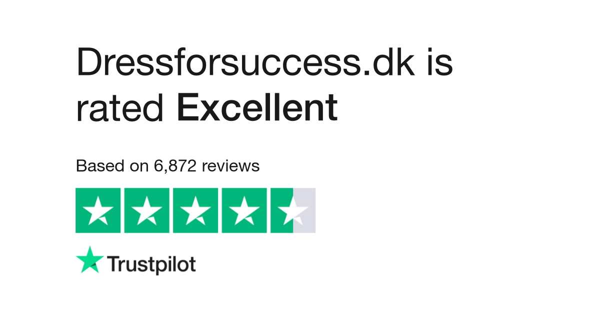 Dårlig faktor Seks tro Dressforsuccess.dk Reviews | Read Customer Service Reviews of  dressforsuccess.dk