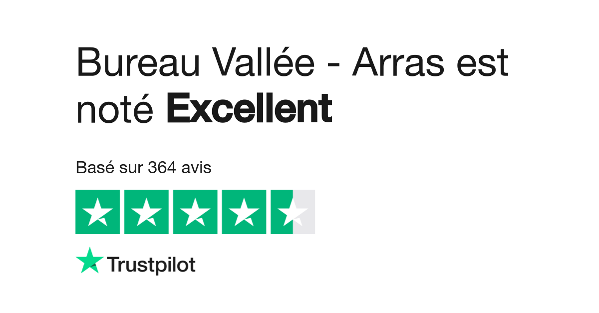 Avis De Bureau Vallee Arras Lisez Les Avis Clients De Www Bureau Vallee Fr