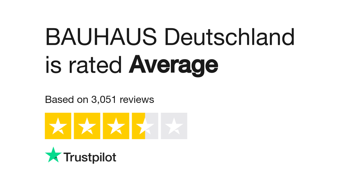 Bauhaus Deutschland Reviews Read Customer Service Reviews Of Bauhaus Info