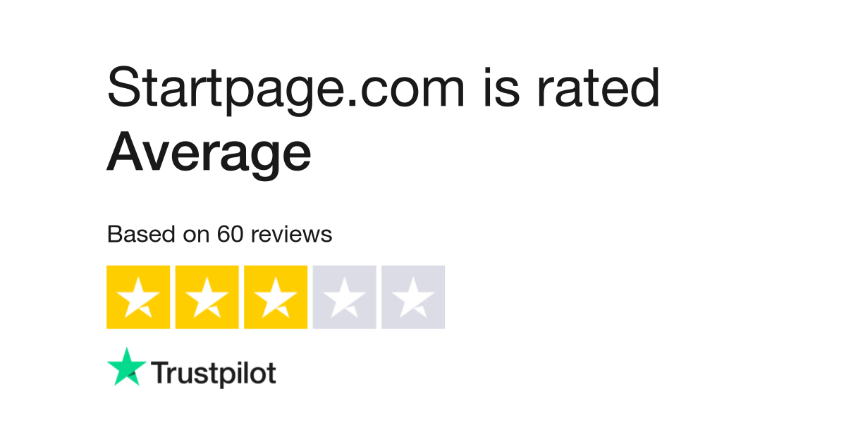 Startpage.com Reviews  Read Customer Service Reviews of startpage.com
