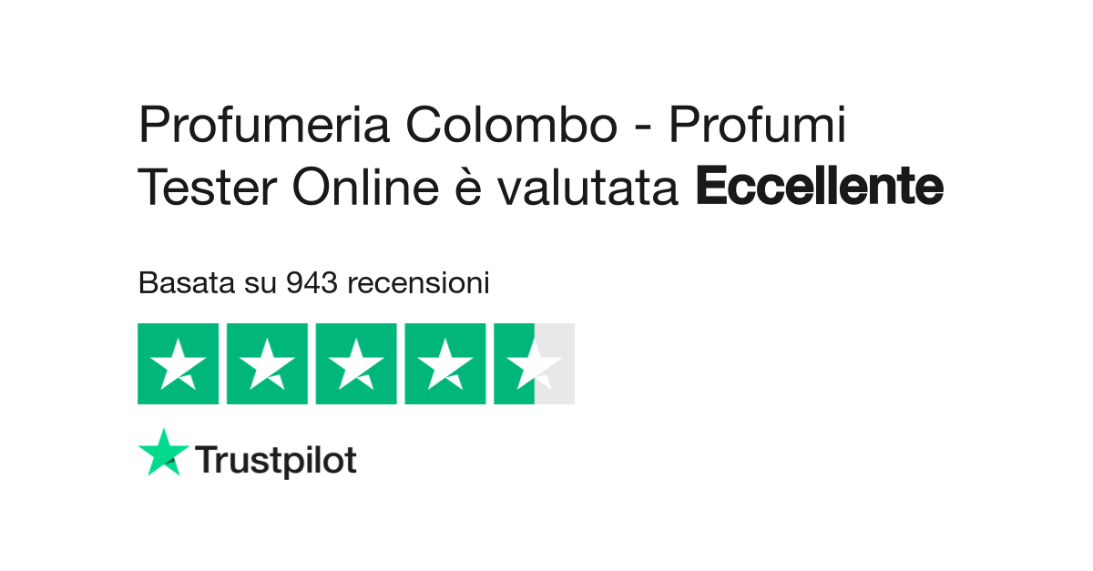 profumeria colombo profumi tester online leggi le recensioni dei servizi di www profumitesteronline com