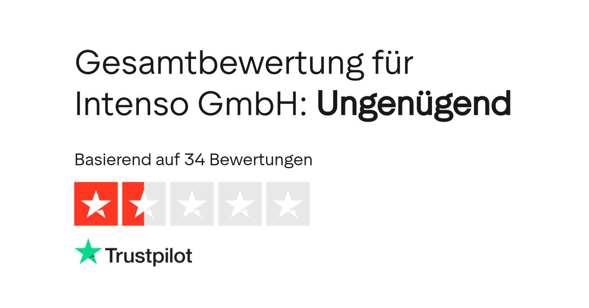 Bewertungen zu Intenso GmbH | Lesen Sie Kundenbewertungen zu intenso.de