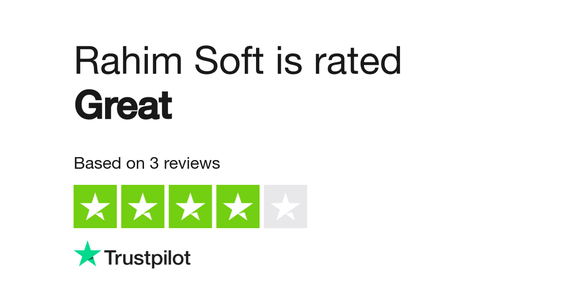 Rahim Soft Reviews Read Customer Service Reviews of