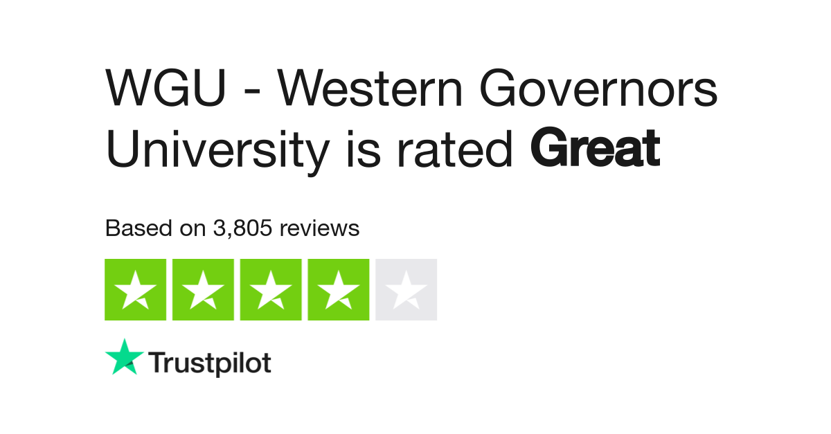 WGU Western Governors University Reviews Read Customer Service