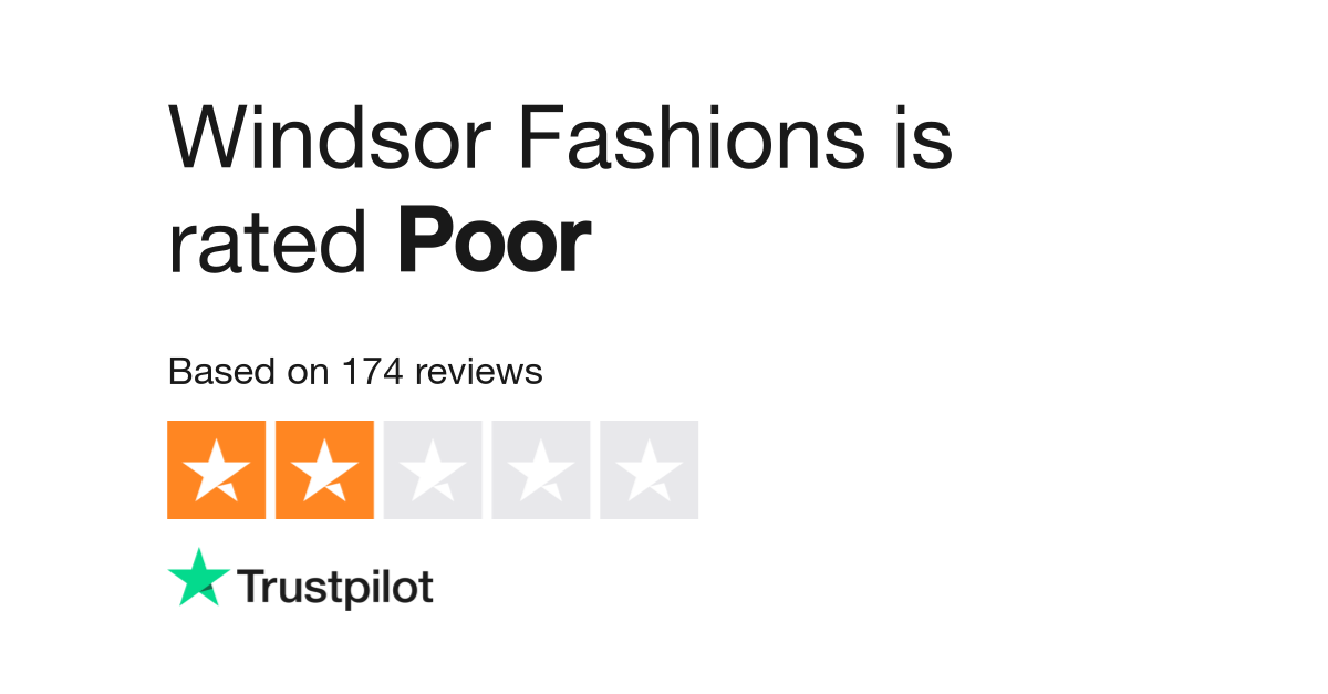 Windsor clothing 2024 online reviews