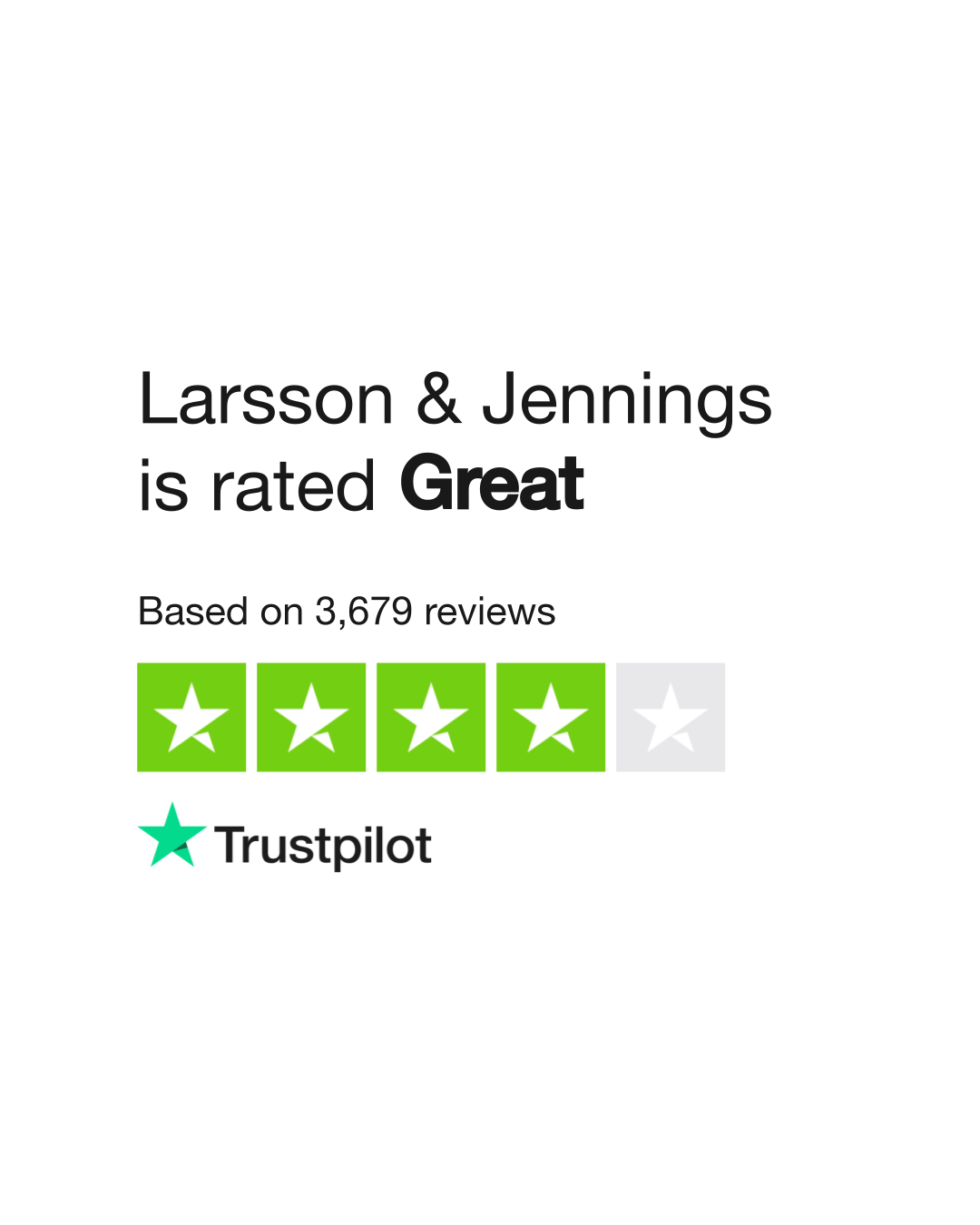 Larsson discount jennings review