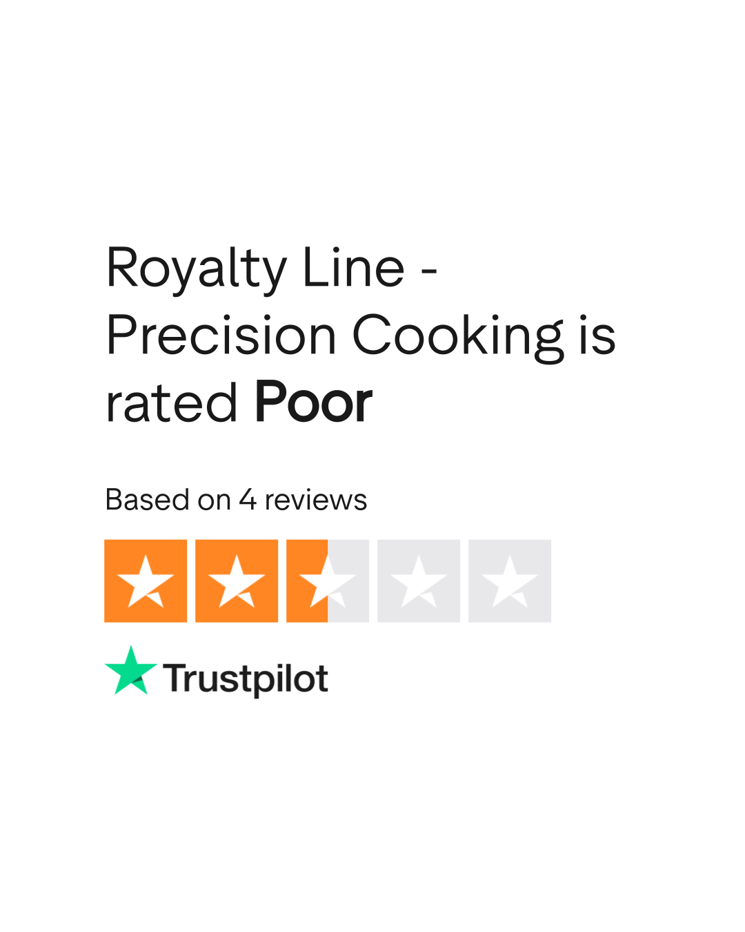 Royalty Line - Precision Cooking Reviews  Read Customer Service Reviews of  royaltyline.com