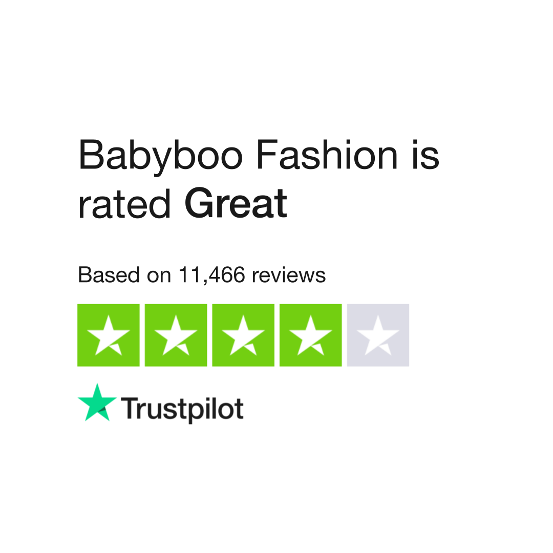 Opiniões sobre Babyboo Fashion  Leia opiniões sobre o serviço de  babyboofashion.com