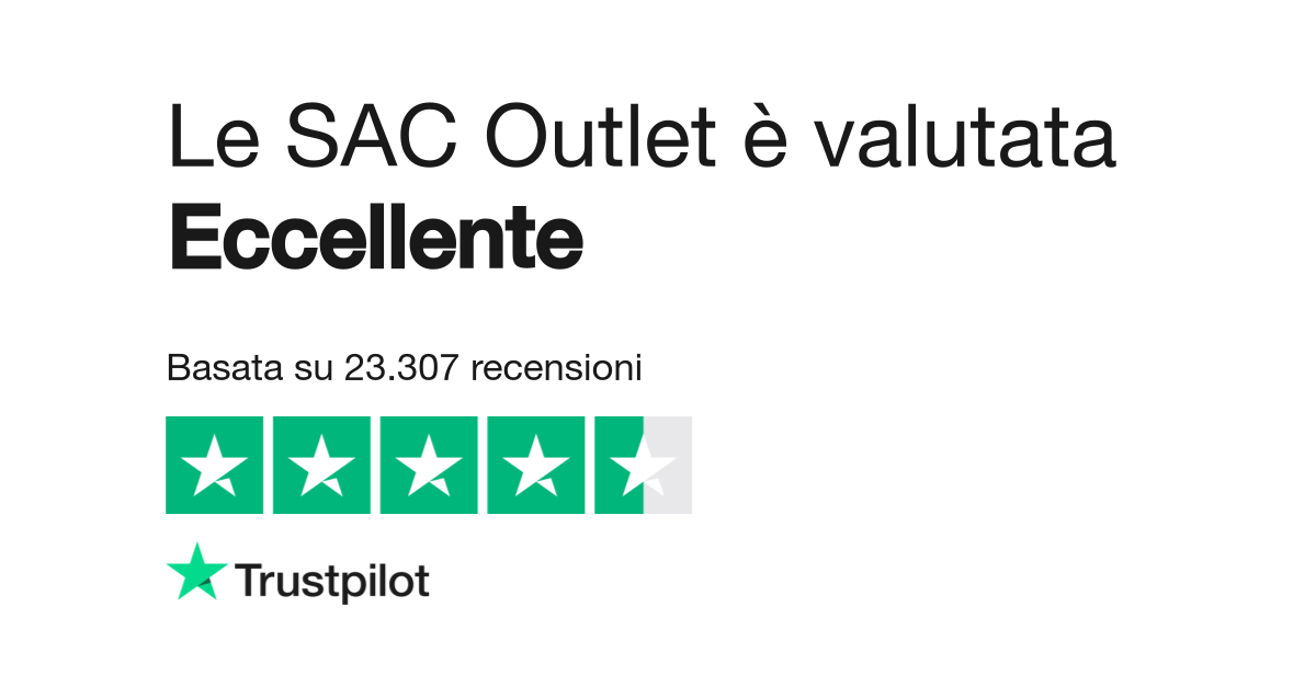 Le SAC Outlet  Leggi le recensioni dei servizi di www.lesacoutlet.it