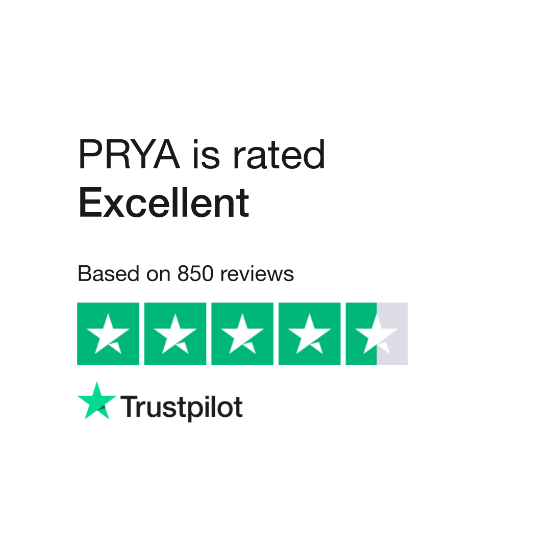 PRYA Reviews  Read Customer Service Reviews of prya.co.uk