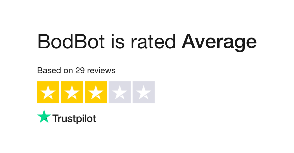 BodBot Reviews Read Customer Service Reviews of