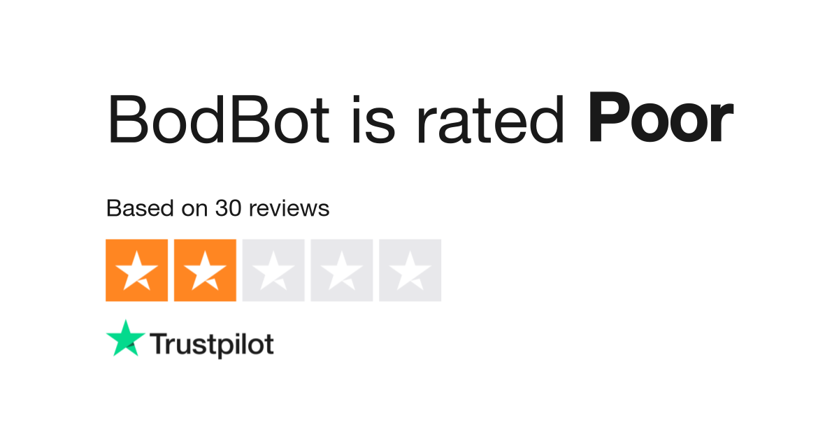 BodBot Reviews Read Customer Service Reviews of