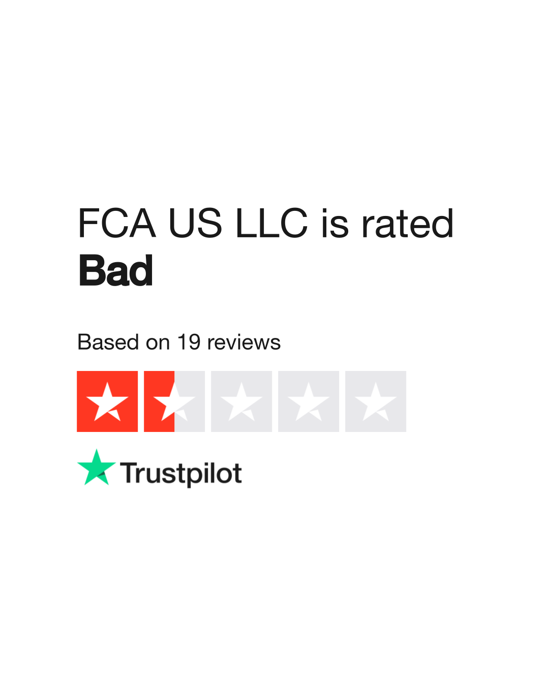 FCA US LLC Reviews Read Customer Service Reviews of