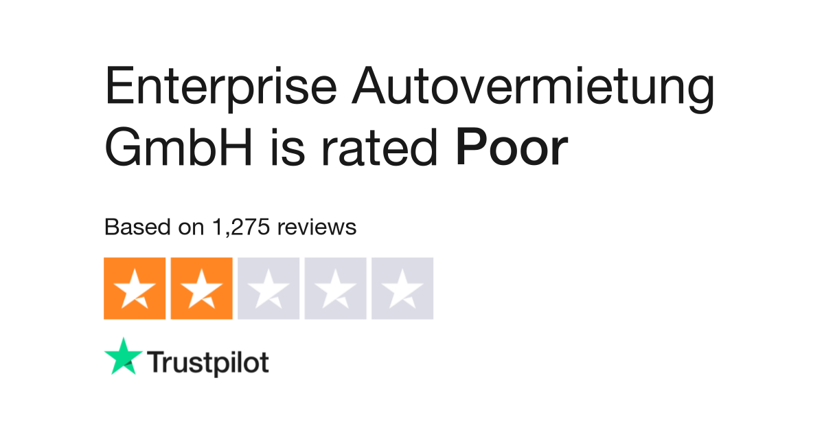 Enterprise Autovermietung Gmbh Reviews Read Customer Service Reviews Of Enterprise De