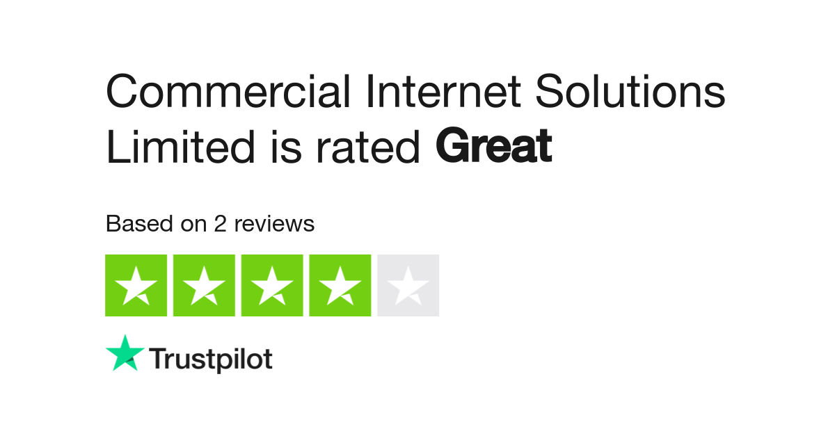 Commercial Internet Solutions Limited Reviews | Read Customer Service ...