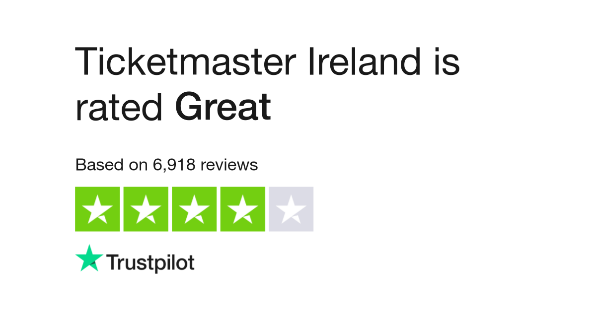 Ticketmaster Ireland Reviews Read Customer Service Reviews of