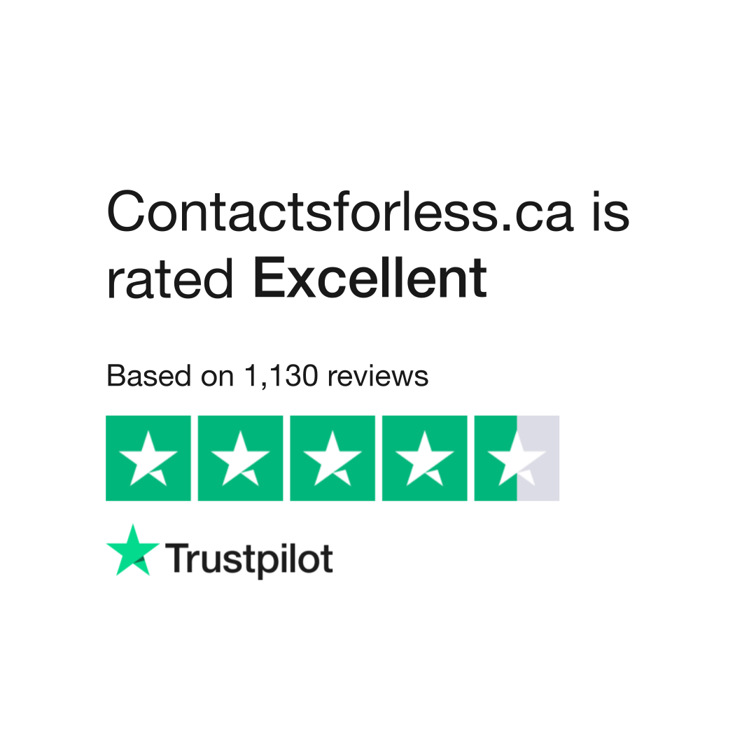 Contactsforless.ca Reviews  Read Customer Service Reviews of  contactsforless.ca