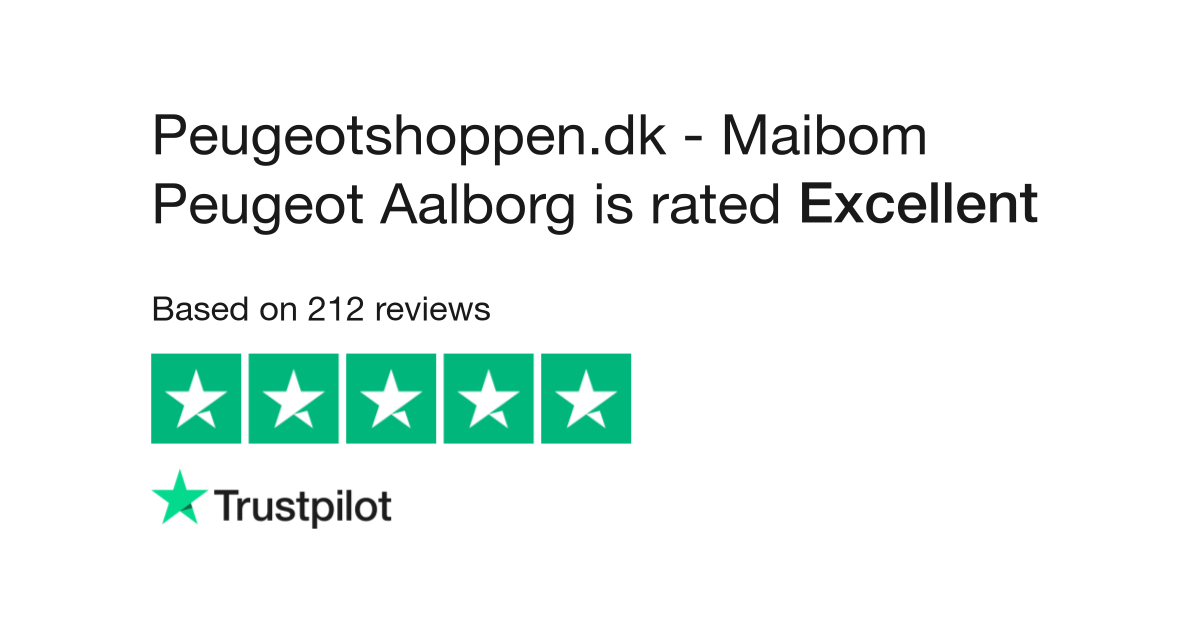 Peugeotshoppen.dk Maibom Peugeot Aalborg Reviews | Reviews of peugeotshoppen.dk