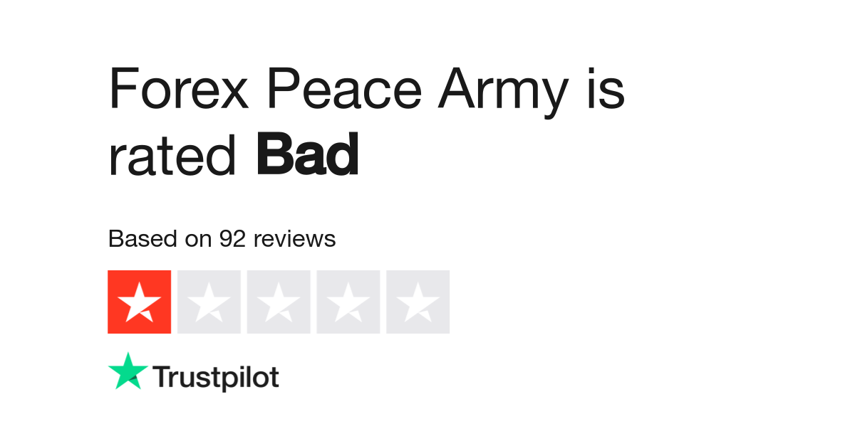 Forex peace army