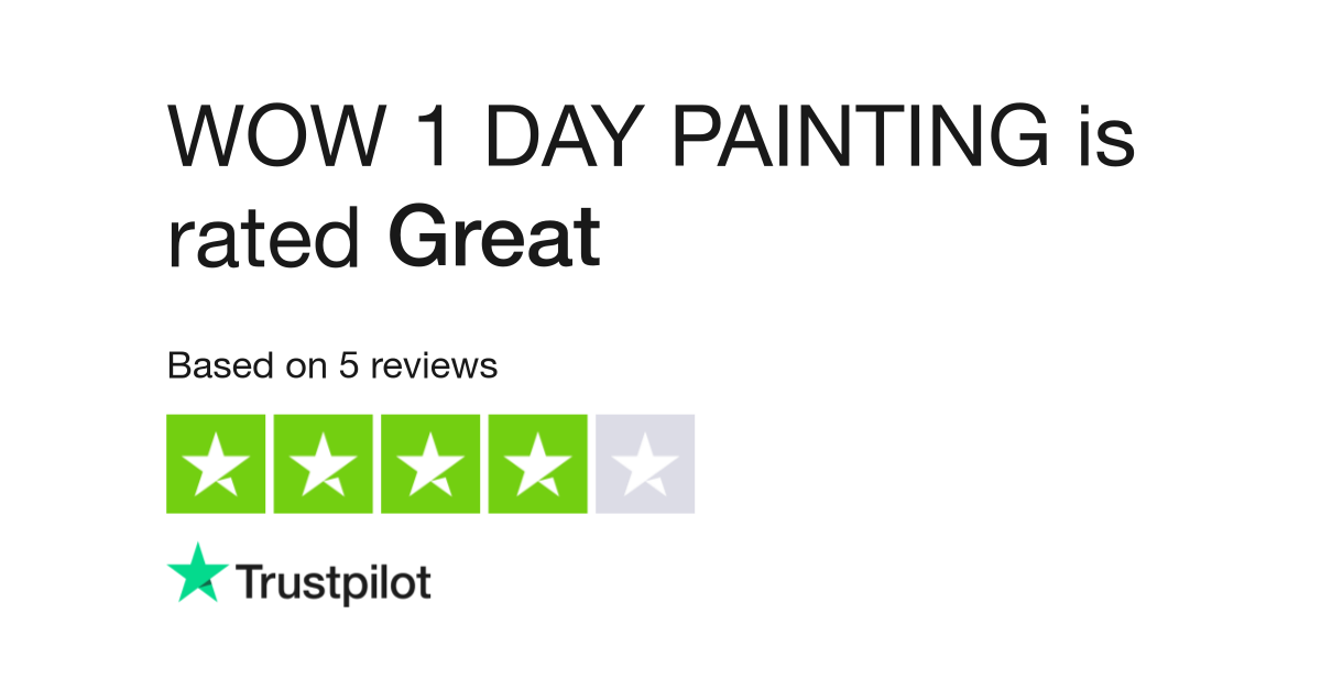 WOW 1 DAY PAINTING Reviews Read Customer Service Reviews of