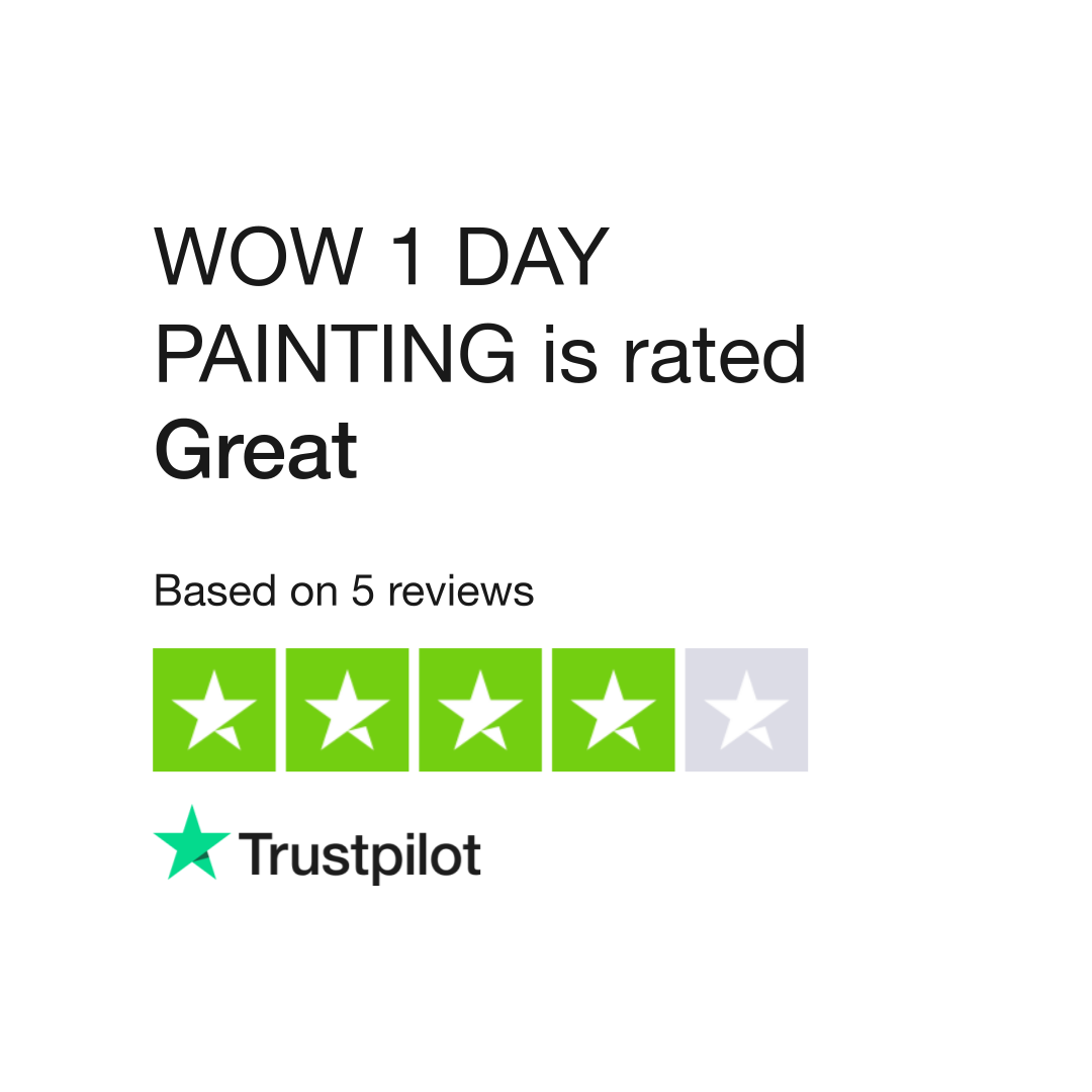 WOW 1 DAY PAINTING Reviews Read Customer Service Reviews of