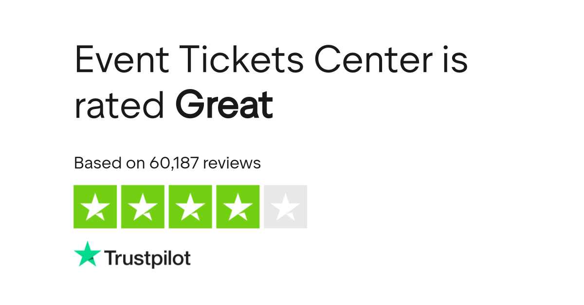 Event Tickets Center Reviews Read Customer Service Reviews of