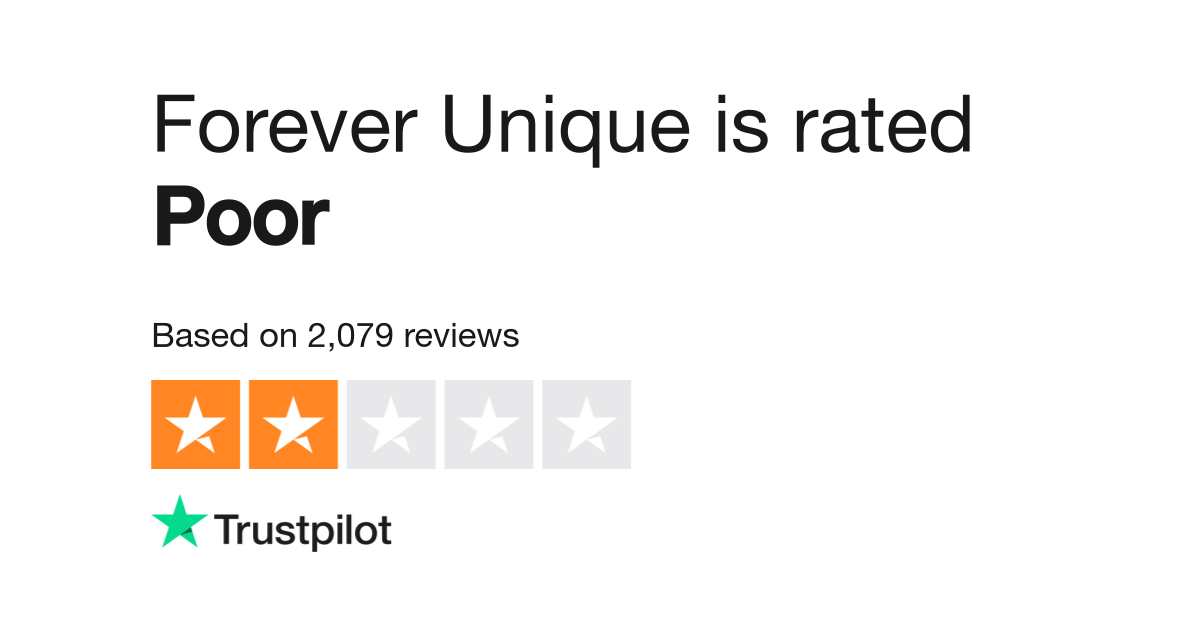 Forever unique 2025 size reviews