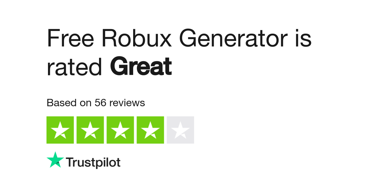 Opiniões sobre Free Robux Generator  Leia opiniões sobre o serviço de  freerobuxgenerator.xyz